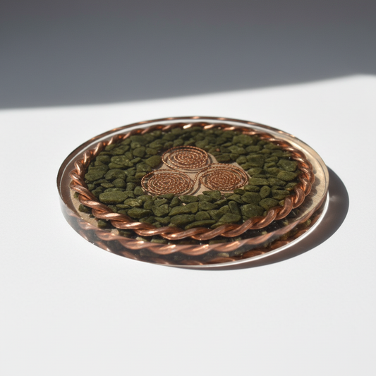 Podkładka z triskelionem pod kątem